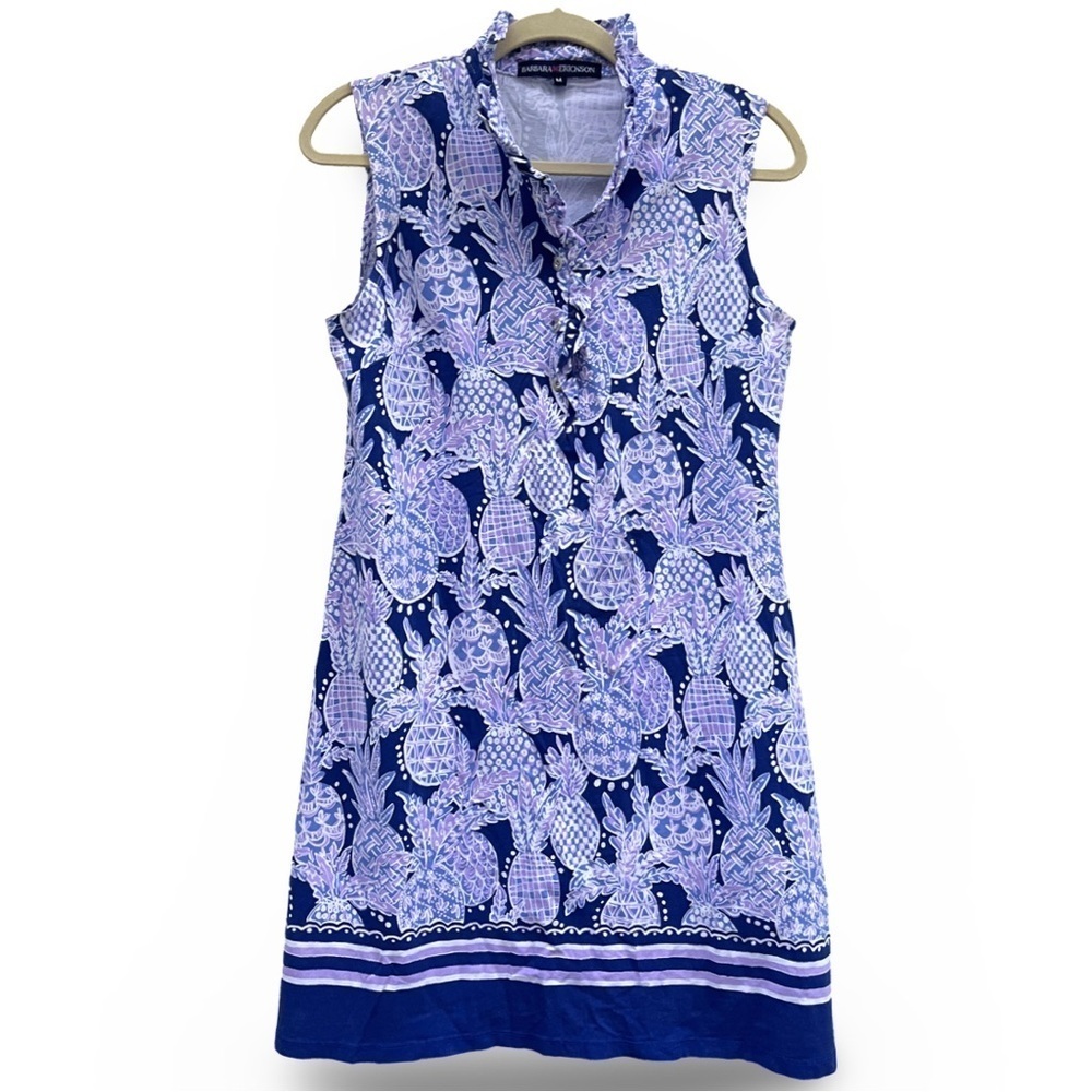 Barbara Erickson Pineapple Shift Dress